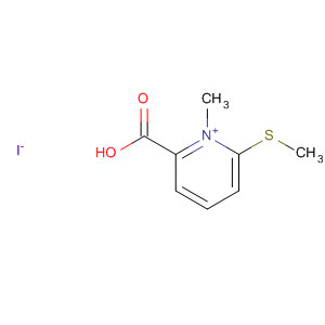 Pyridinium, 2-carboxy-1-methyl-6-(methylthio)-, iodide