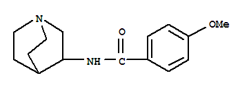 Benzamide,N-1-azabicyclo[2.2.2]oct-3-yl-4-methoxy-