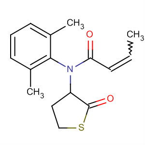 2-Butenamide, N-(2,6-dimethylphenyl)-N-(tetrahydro-2-oxo-3-thienyl)-
