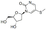 1-(2-deoxy-beta-D-ribofuranosyl)-5-(methylmercapto)-2-pyrimidinone