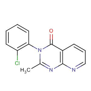 Pyrido[2,3-d]pyrimidin-4(3H)-one, 3-(2-chlorophenyl)-2-methyl-