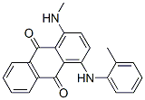 1-(Methylamino)-4-[(2-methylphenyl)amino]anthraquinone