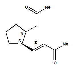 2-Propanone,1-[(1R,2S)-2-[(1E)-3-oxo-1-buten-1-yl]cyclopentyl]-