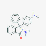 2-amino-3-[4-(dimethylamino)phenyl]-3-phenyl-2,3-dihydro-1H-isoindol-1-one