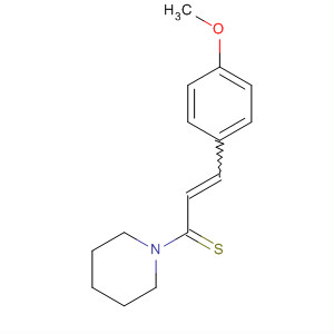 Piperidine, 1-[3-(4-methoxyphenyl)-1-thioxo-2-propenyl]-
