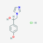 4-[1-hydroxy-2-(1H-imidazol-1-yl)ethyl]phenol hydrochloride