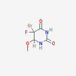 5-bromo-5-fluoro-6-methoxydihydropyrimidine-2,4(1H,3H)-dione