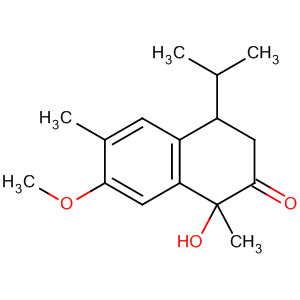 2(1H)-Naphthalenone,3,4-dihydro-1-hydroxy-7-methoxy-1,6-dimethyl-4-(1-methylethyl)-