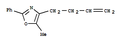 Oxazole,4-(3-buten-1-yl)-5-methyl-2-phenyl-