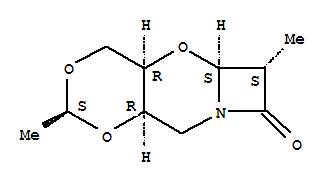 7H-Azeto[2,1-b]-1,3-dioxino[4,5-e][1,3]oxazin-7-one,hexahydro-2,6-dimethyl-, (2S,4aR,5aS,6S,9aR)-
