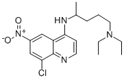 Quinoline, 8-chloro-4-((4-(diethylamino)-1-methylbutyl)amino)-6-nitro-