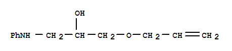 1-(phenylamino)-3-(prop-2-en-1-yloxy)propan-2-ol