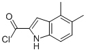 1H-INDOLE-2-CARBONYL CHLORIDE,4,5-DIMETHYL-