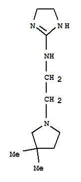 1H-Imidazol-2-amine,N-[2-(3,3-dimethyl-1-pyrrolidinyl)ethyl]-4,5-dihydro-