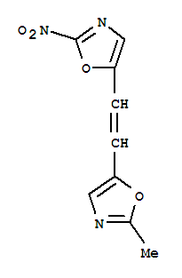 Oxazole,2-methyl-5-[2-(2-nitro-5-oxazolyl)ethenyl]-