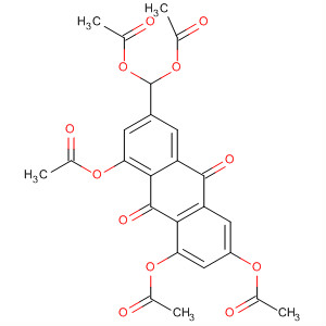 9,10-Anthracenedione, 1,3,8-tris(acetyloxy)-6-[bis(acetyloxy)methyl]-