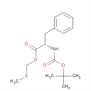 L-Phenylalanine, N-[(1,1-dimethylethoxy)carbonyl]-, (methylthio)methylester
