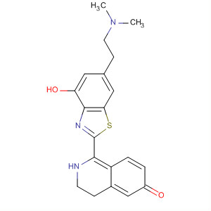 6(2H)-Isoquinolinone,1-[6-[2-(dimethylamino)ethyl]-4-hydroxy-2-benzothiazolyl]-3,4-dihydro-