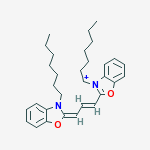 3,3-diheptyloxycarbocyanine