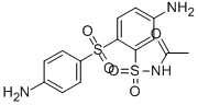 N-[5-amino-2-(4-aminophenyl)sulfonyl-phenyl]sulfonylacetamide