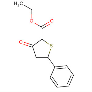 2-Thiophenecarboxylic acid, tetrahydro-3-oxo-5-phenyl-, ethyl ester