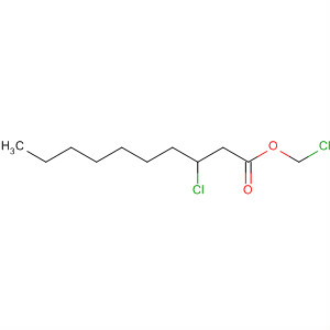 Decanoic acid, 3-chloro-, chloromethyl ester