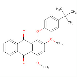 9,10-Anthracenedione, 1-[4-(1,1-dimethylethyl)phenoxy]-2,4-dimethoxy-