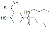 N,N-dibutylpiperazine-1,4-dithiocarboxamide