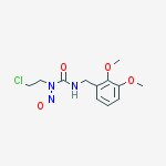 1-(2-chloroethyl)-3-[(2,3-dimethoxyphenyl)methyl]-1-nitrosourea