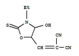 Propanedinitrile,2-[(3-ethyl-4-hydroxy-2-thioxo-5-oxazolidinyl)methylene]-
