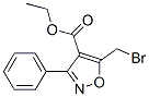 4-ISOXAZOLECARBOXYLIC ACID 5-(BROMOMETHYL)-3-PHENYL-,ETHYL ESTER