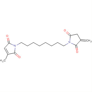 1H-Pyrrole-2,5-dione,3-methyl-1-[8-(3-methylene-2,5-dioxo-1-pyrrolidinyl)octyl]-