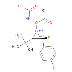 Carbamic acid, [(1R,2R)-2-(4-chlorophenyl)-2-fluorocyclopropyl]-,1,1-dimethylethyl ester, rel-