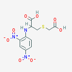 S-(carboxymethyl)-N-(2,4-dinitrophenyl)cysteine