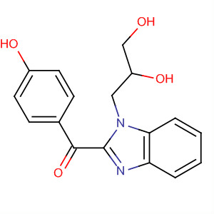 Methanone,[1-(2,3-dihydroxypropyl)-1H-benzimidazol-2-yl](4-hydroxyphenyl)-