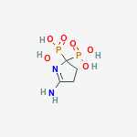 2-iminopyrrolidone-5,5-diphosphonic acid