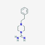 1-Piperazinecarboxamidine, 4-phenethyl-