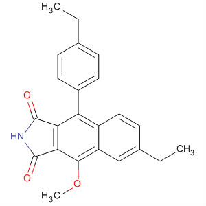 1H-Benz[f]isoindole-1,3(2H)-dione, 6-ethyl-9-(4-ethylphenyl)-4-methoxy-