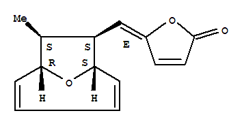 2(5H)-Furanone,5-[[(1R,6S,7S,8S)-8-methyl-9-oxabicyclo[4.2.1]nona-2,4-dien-7-yl]methylene]-,(5E)-