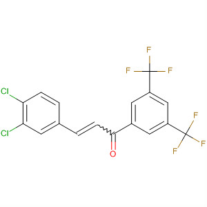 2-Propen-1-one,1-[3,5-bis(trifluoromethyl)phenyl]-3-(3,4-dichlorophenyl)-