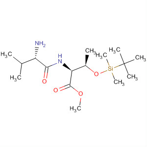 L-Threonine, L-valyl-O-[(1,1-dimethylethyl)dimethylsilyl]-, methyl ester