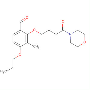 Morpholine, 4-[4-(6-formyl-2-methyl-3-propoxyphenoxy)-1-oxobutyl]-