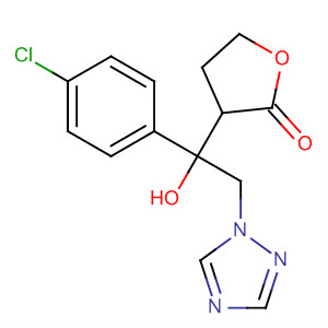 2(3H)-Furanone,3-[1-(4-chlorophenyl)-1-hydroxy-2-(1H-1,2,4-triazol-1-yl)ethyl]dihydro-