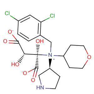 3-Pyrrolidinamine,N-[(2,4-dichlorophenyl)methyl]-N-(tetrahydro-2H-pyran-4-yl)-, (3S)-,(2S,3S)-2,3-dihydroxybutanedioate