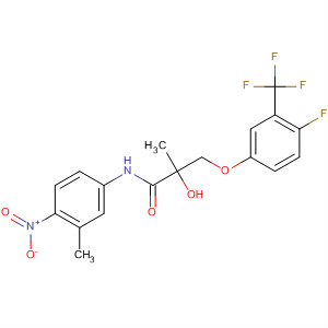 Propanamide,3-[4-fluoro-3-(trifluoromethyl)phenoxy]-2-hydroxy-2-methyl-N-(3-methyl-4-nitrophenyl)-