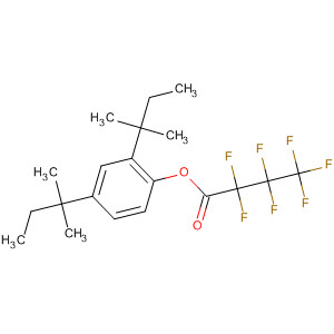Butanoic acid, 2,2,3,3,4,4,4-heptafluoro-,2,4-bis(1,1-dimethylpropyl)phenyl ester