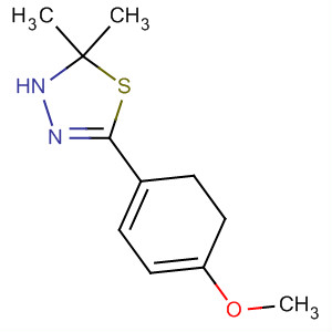 1,3,4-Thiadiazole, 2,3-dihydro-5-(4-methoxyphenyl)-2,2-dimethyl-