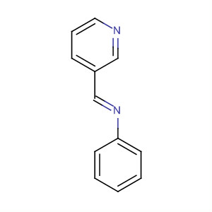 Benzenamine, N-(3-pyridinylmethylene)-, (E)-