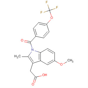 1H-Indole-3-acetic acid,5-methoxy-2-methyl-1-[4-(trifluoromethoxy)benzoyl]-