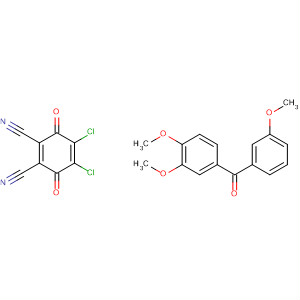1,4-Cyclohexadiene-1,2-dicarbonitrile, 4,5-dichloro-3,6-dioxo-, compd.with (3,4-dimethoxyphenyl)(3-methoxyphenyl)methanone (1:1)